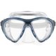 thumbnail image 1 of Máscara de buceo Cressi Big Eyes Evolution Crystal de 2 lentes, color negro y azul, 1 of 5