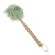 thumbnail image 3 of mango largo ducha puff puf esponja exfoliating malla cepillo scrubber verde, 3 of 5