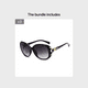 thumbnail image 1 of Women's Polarized Sunglasses: UV Protection for Driving & Hiking - Trendy Design!, 1 of 5