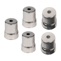 Bothyi - Tapa De Repuesto Para Microondas, Piezas De Horno Resistentes Al Desgaste Para Restaurante, Oficina, Plata, 14X19Mm, 5X