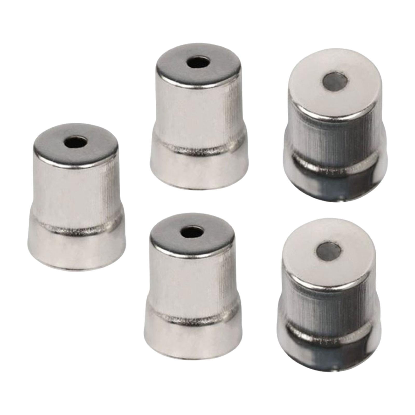 Bothyi - Tapa De Repuesto Para Microondas, Piezas De Horno Resistentes Al Desgaste Para Restaurante, Oficina, Plata, 14x19mm, 5x