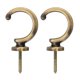 thumbnail image 1 of Uxcell Soporte de Cortina de Aleación de Aluminio Montado en la Pared Sujetadores de Cortina Ganchos de Amarre de Cortina Bronce 2Pcs, 1 of 6