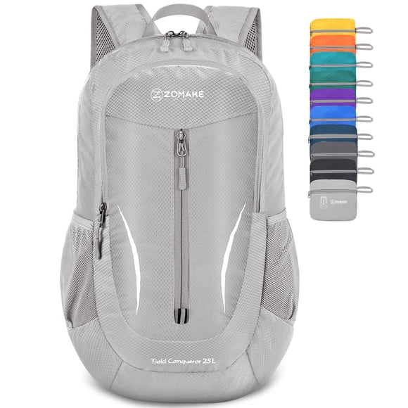 Mochila ZOMAKE ultraligera, plegable, 25 L, resistente al agua