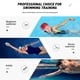 thumbnail image 3 of Raquetas de natación HacoFlash Hand para natación erótica, 1 par, plateadas, 3 of 3