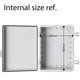 thumbnail image 4 of Caja de conexiones Gratury IP67 impermeable de ABS 41 x 31 x 18 cm, 4 of 6