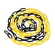 thumbnail image 5 of Cadena De Tráfico Barrera Enlace Conos De Tráfico Conector Para Estacionamiento Patio Amarillo Negro, 5 of 5