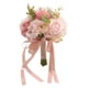 thumbnail image 2 of Ramo de novia, arreglo floral, elegante ramo de flores para lanzar, flores de mano para accesorios de fotos, fiesta, compromiso, hogar, día de Rosa, 2 of 5