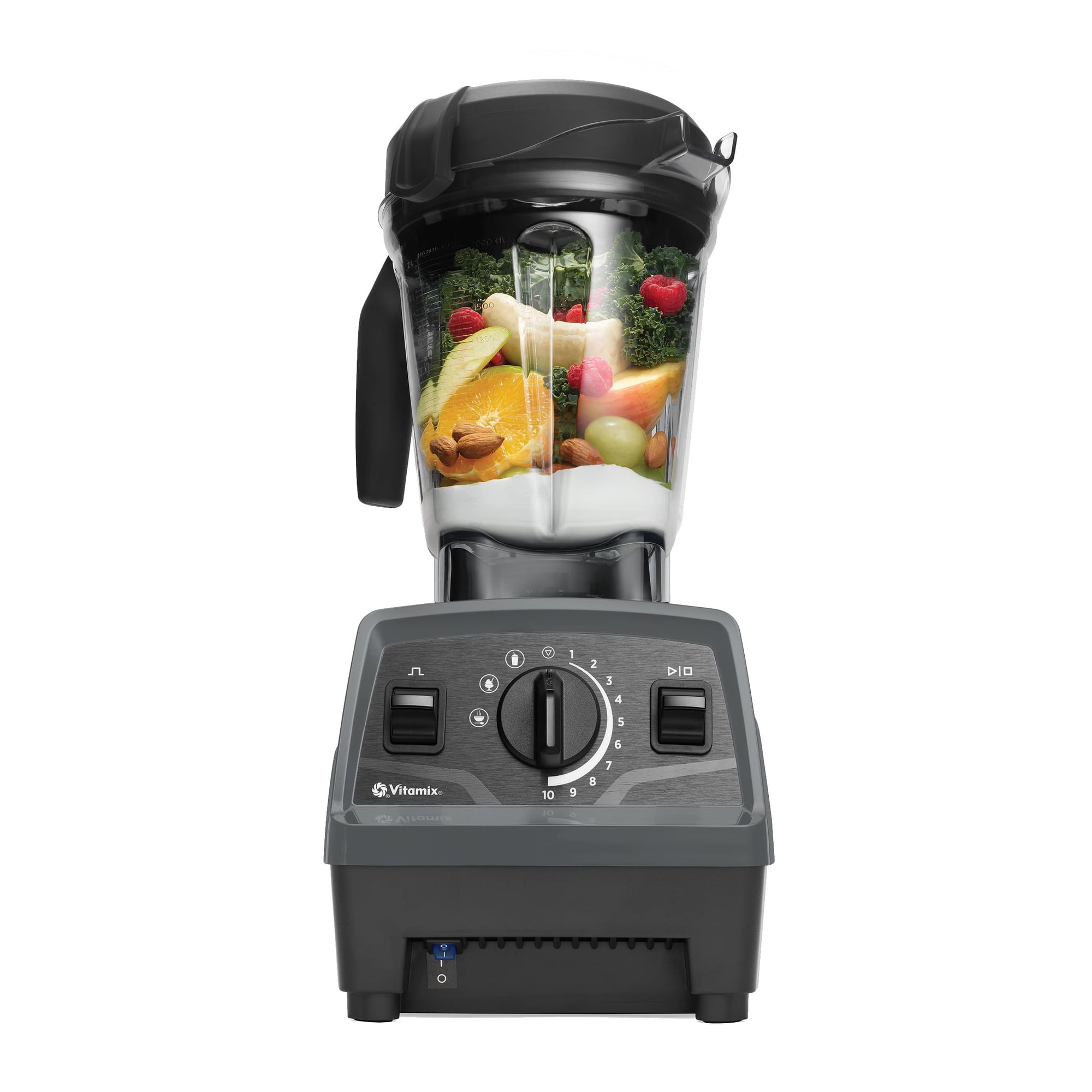 Licuadora Vitamix Explorian Con Programas, Grado Profesional, 64 Oz. Contenedor De Perfil Bajo, Pizarra (premium Renovado)