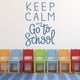 thumbnail image 2 of Decomural Keep Calm School WS-46414, 2 of 2