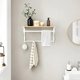 thumbnail image 1 of Perchero de Pared Multiusos Vicente | Estante y Colgador blanco, 1 of 7