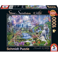 Schmidt - Puzzle 1.000 Piezas Fauna Bajo La Luna