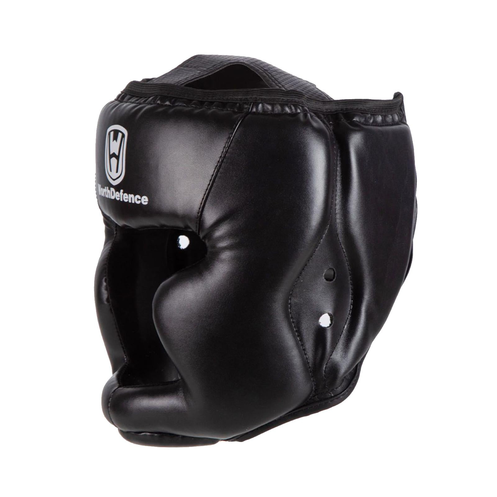 Ioensy - Casco De Boxeo Casco De Boxeo Protector Facial Transpirable Para Kickboxing Sanda Mma Azul 50 A 60 Cm