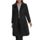 thumbnail image 1 of INSPIRE CHIC Abrigo con Solapa de Piel Sintética para Mujer Moda Doble Botonadura Abrigos de Invierno Calientes S Negro, 1 of 6