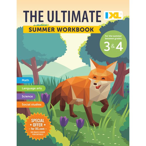 Cuaderno de Trabajo IXL Learning Ultimate Verano 3º a 4º Grado