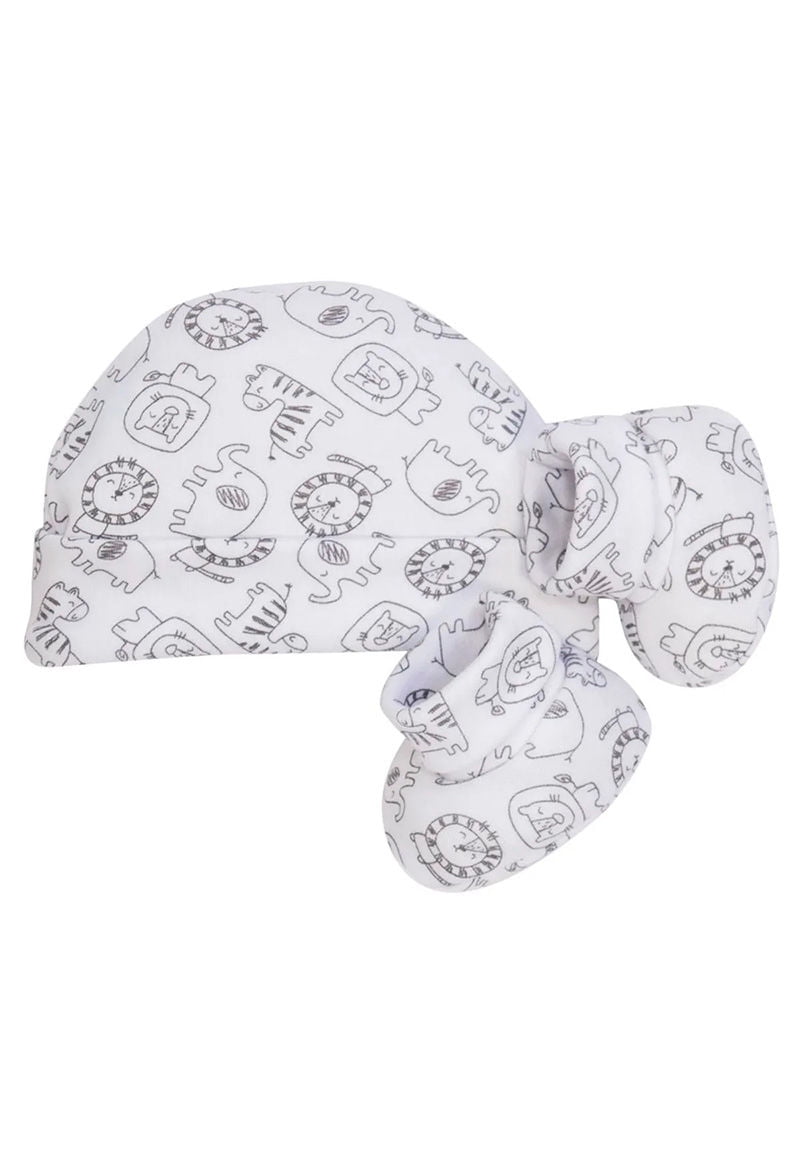 Baby Mink - Set Gorro Y Zapato