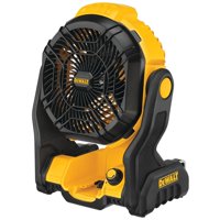 Ventilador De Sitio De Trabajo Dewalt 20V Max Inalámbrico Portátil Bare Tool Dce512B
