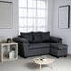 thumbnail image 1 of Sofá Ezeiza + 1 Pouf Lino Gris, 1 of 7