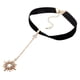 thumbnail image 1 of Collar De Gargantilla Ajustable Aleación Plateada Para Fiesta Para Mujeres Ni?as Regalo Sol Sol, 1 of 5
