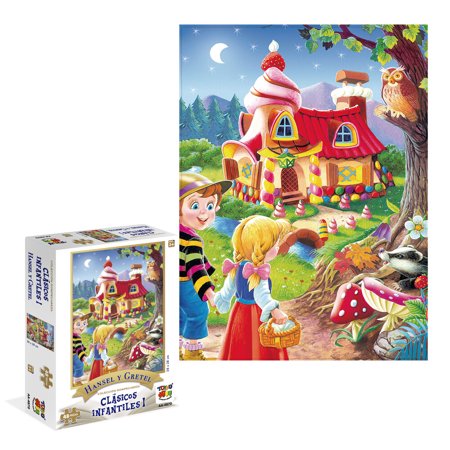 Puzzle 48 Pcs - Hansel Y Gretel