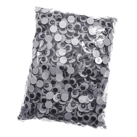 Magideal - Googly Eyes Googly Eyes Móviles Ojos Ojos De Muñeca Para La Decoración De , 4000 Piezas 12 Mm