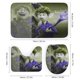 thumbnail image 3 of 12 Onward-theme 4-Piece Shower Curtain Set with Rugs, Waterproof Bathroom Decor Set Includes Bath Mat, U-Shaped Rug, Toilet Lid Cover and Curtain with Hooks, 3 of 6