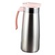 thumbnail image 3 of Jarra De Agua De Acero Inoxidable, Tetera, Tetera De Limonada Para Bebida De Leche, Caliente Y Fría, Rosa, 3 of 4