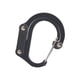 thumbnail image 3 of Gancho De Mosquetón De Alta Resistencia Para Colgar Mochila Para Mochila De Escalada Negro, 3 of 3