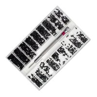 Ioensy - Juego De Microtornillos, Herramienta De Reparación De Repuesto, Pequeña Para Gafas De Reloj, Estilo Electrónico C