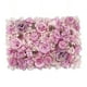 thumbnail image 2 of Panel De Flores Artificiales, Telón De Fondo De Flores Rosas DIY Para Boda, Escenario, Recepción, Estilo B, 2 of 3