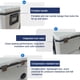 thumbnail image 3 of Nevera portátil BRZSACR para camping de 48 cuartos, color blanco, 3 of 7