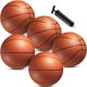 thumbnail image 1 of Set de minibaloncesto Bedwina de 6 pulgadas para niños con bomba manual (paquete de 5), 1 of 6