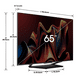 thumbnail image 2 of Televisor Hisense 65U7N 65" Mini-LED ULED 4K Google TV - Caja Reciclada, 2 of 3