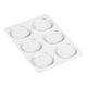 thumbnail image 1 of Juego De 6 Almohadillas De Silenciador Para Caja, Almohadillas De Silenciador Para Práctica De Batería, 1 of 5