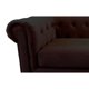 thumbnail image 4 of Sofá Florencia 2C Tela Velvet Chocolate, 4 of 4