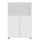 thumbnail image 1 of Gabinete Medio con Librero 2 Puertas Blanco, 1 of 1