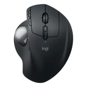 Ratón Logitech Mx Ergo S Trackball Graphite, Recargable Negro No Aplica