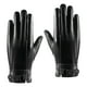 thumbnail image 2 of Guantes De Invierno Al Aire Libre Pantalla Táctil Térmica PU Para Escalada En Clima Frío Regular, 2 of 5