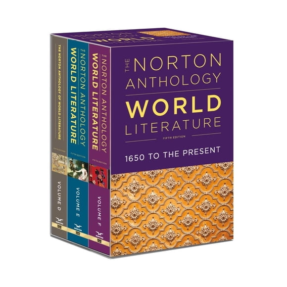 Libro W. W. Norton Antología de Literatura Mundial D