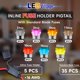 thumbnail image 2 of Portafusibles en línea Ledvillage Pack de 5, 30 cm, 16 AWG con 35 fusibles, 2 of 5