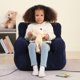 thumbnail image 5 of Silla Puff MOMCAYWEX para Niños con Oso de Peluche Azul Oscuro, 5 of 8