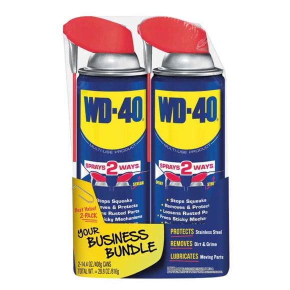 Producto multiuso WD-40, fórmula original, 400 ml, con pajita inteligente
