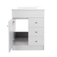 thumbnail image 2 of Kit mueble con vanitorio blanco 60x47x80 cm, 2 of 4