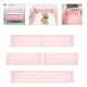 thumbnail image 1 of Set 4pcs Protector Cuna Bebé Algodón 130x24/ 70x24cm, 1 of 10