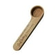 thumbnail image 1 of Cuchara De Café De Madera 2 En 1 Y Cucharada Con Clip Para Bolsa Para Té Suelto, Regalo Para Amigos, Estilo A, 1 of 3