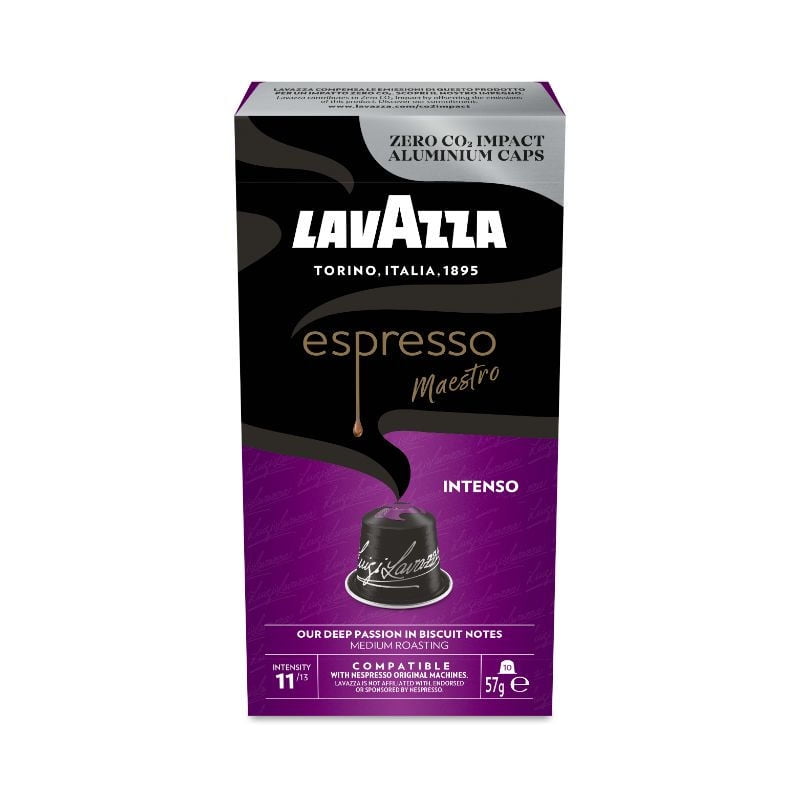 Cápsula Espresso Intenso Compatible Con Nespresso 57 g Lavazza