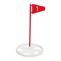 Magideal - Vaso De Golf Con Bandera Accesorios De Entrenamiento De Golf Ayuda Para El Entrenamiento De Golf Para Hombres, Mujeres Y Niños Principiantes Regalos P