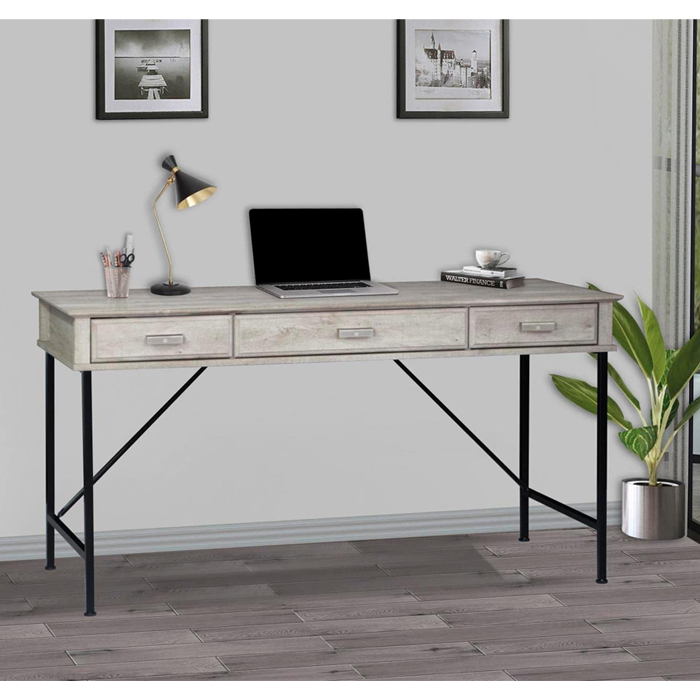 Msa Muebles Santa Ana - Escritorio 1.5 Mt. Gray Line