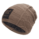 thumbnail image 1 of Gorro Invierno Hombre De Lana Con Forro Moda Masculina Café Claro, 1 of 3