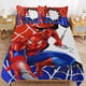thumbnail image 3 of Spiderman Crawl 3 Piece Bed Set - Includes Reversible Comforter & Sheet Set Bedding - Fade Resistant Microfiber Twin, 3 of 5