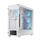 thumbnail image 4 of Funda para PC con diseño fractal Pop XL Air RGB, núcleo blanco con vidrio templado, 4 of 9